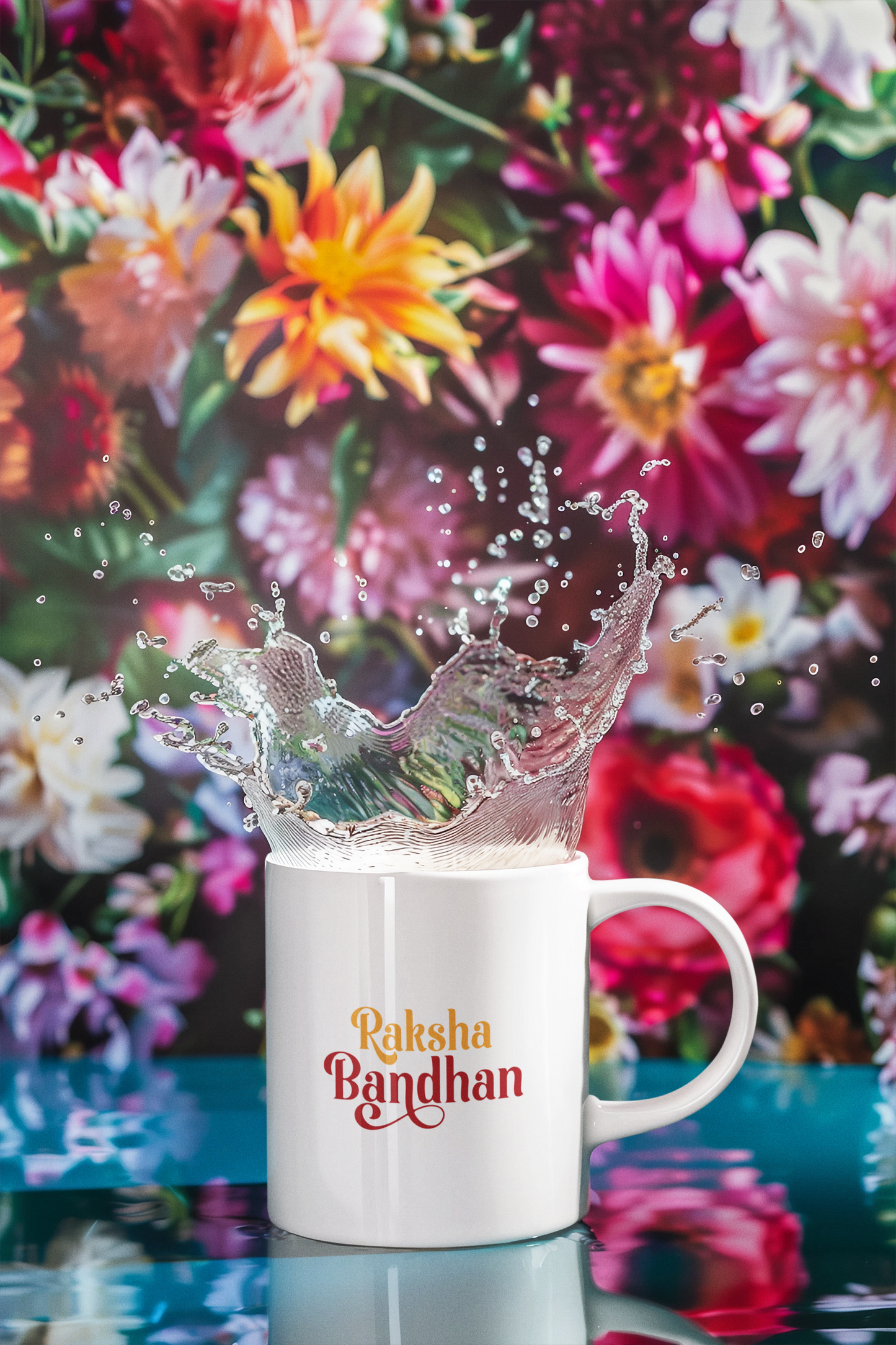 Raksha Bandhan Gift Mug – 330ML (11oz) White Ceramic Coffee Mug | Rakhi Gift for Sibling | Festive Rakhi Coffee Mug for Raksha Bandhan 2025