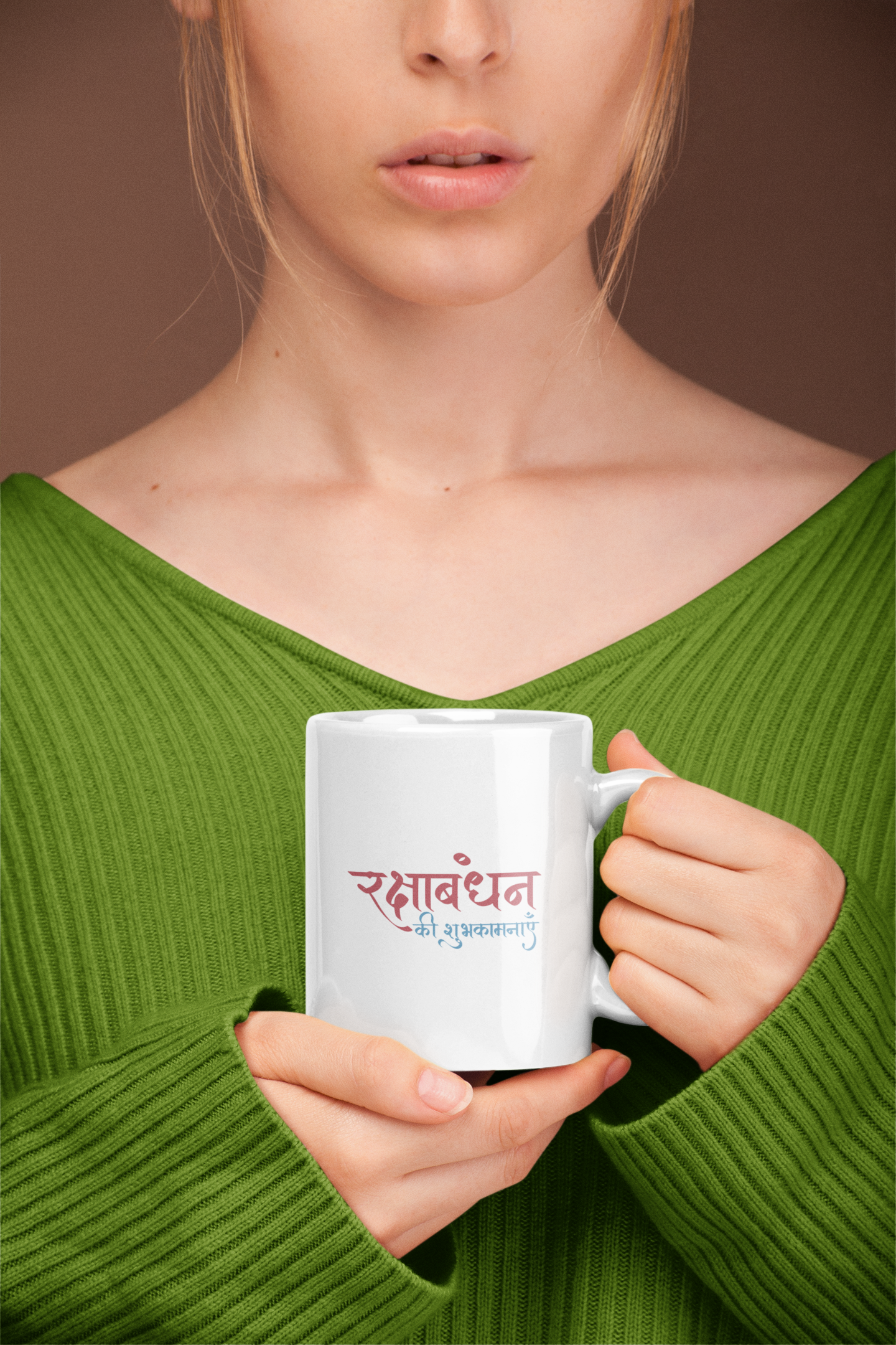Raksha Bandhan Gift Mug – 330ML (11oz) White Ceramic Coffee Mug | Rakhi Gift for Sibling | Festive Rakhi Coffee Mug for Raksha Bandhan 2025